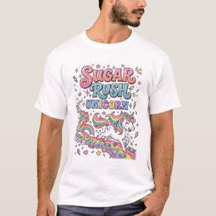 Unicorn Sugar Rush Unicorn Kawaii Marketplace Artw T-Shirt