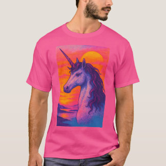 Unicorn Sunset Vibes T-Shirt