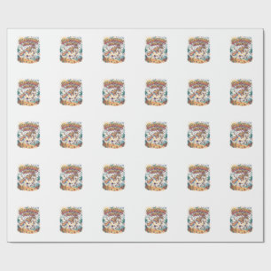 Unicorn Sunshine Hooves Commercial Sticker and Shi Wrapping Paper