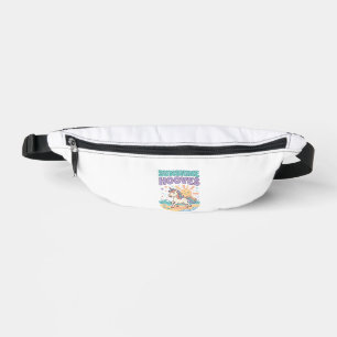 Unicorn Sunshine Hooves Trendy Graphic Tee Design_ Bum Bags