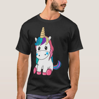 Unicorn Super Cute Design T-Shirt
