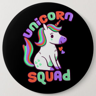 Unicorn Suqad 2 6 Cm Round Badge