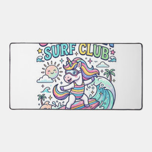 Unicorn Surf Club Desk Mat