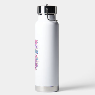 Unicorn Sweet Tooth Unicorn Cute Pastel Cute Gift  Water Bottle