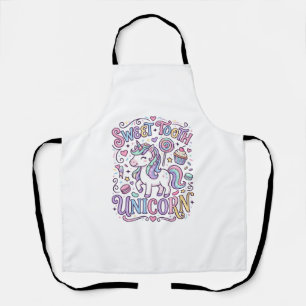 Unicorn Sweet Tooth Unicorn Original Merch Design_ Apron