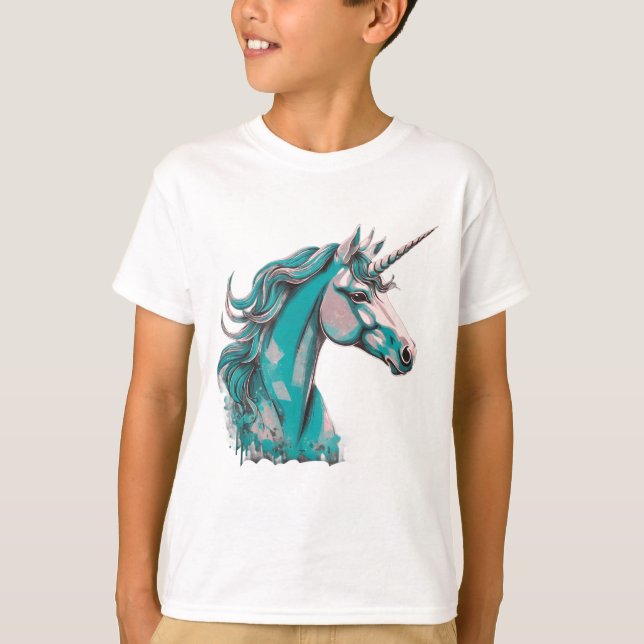Unicorn T-Shirt for Boys (Front)