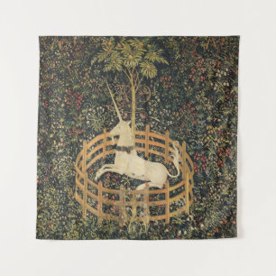 Unicorn Tapestries Captivity Mediaeval Tapestry