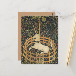 Unicorn Tapestries Classic Tapestry  Postcard