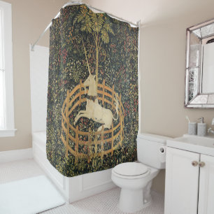 Unicorn Tapestries Classic Tapestry  Shower Curtain