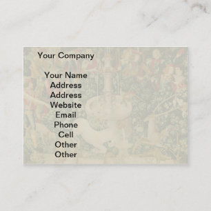 Unicorn Tapestries Found Legend Mythical Business Card
