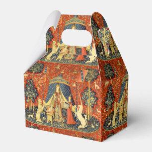 Unicorn Tapestries Lady Legend Mediaeval Favour Box