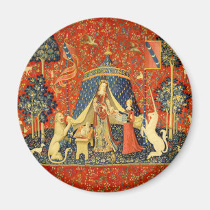 Unicorn Tapestries Lady Legend Mediaeval Magnet