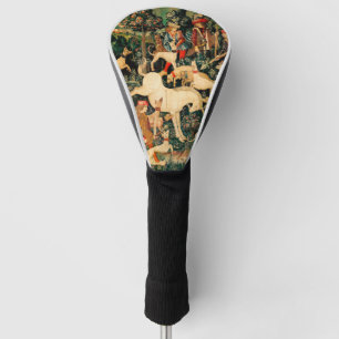 Unicorn Tapestries Mediaeval Classic Defends Hunt  Golf Head Cover