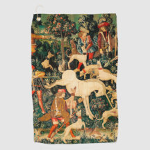 Unicorn Tapestries Mediaeval Classic Defends Hunt 