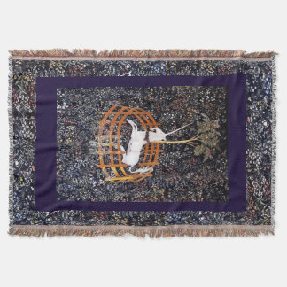 Unicorn Tapestry #7 Throw Blanket