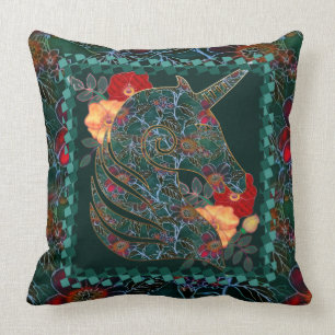 Unicorn Tapestry Cushion
