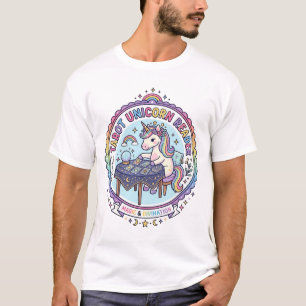 Unicorn Tarot Unicorn Reader Funny Shirt Graphic_1