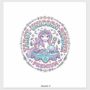 Unicorn Tarot Unicorn Reader Premium Funny Print o