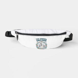 Unicorn The Garden Unicorn Trendy T-Shirt Design_1 Bum Bags