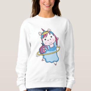 Unicorn The Hullern Sports Cute Hulacorn Sweatshirt