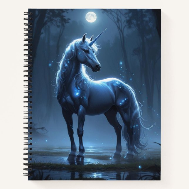 Unicorn Themed Notebook (Front)