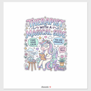 Unicorn Therapist with a Magical Side Gift Idea St