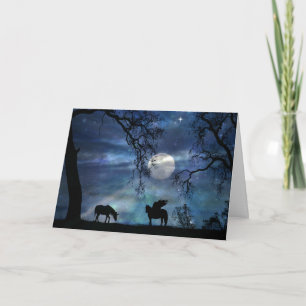 Unicorn Thinking of You Hello Card