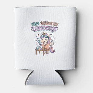 Unicorn Tiny Scientist Unicorn Trendy Product Grap Can Cooler