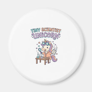 Unicorn Tiny Scientist Unicorn Trendy Product Grap Magnet