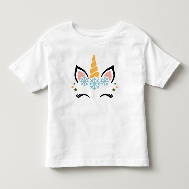 Unicorn Toddler T-Shirt (Front)