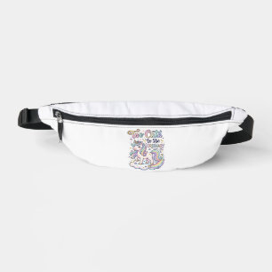 Unicorn Too Cute to Be Ordinary Premium Vector Sti Bum Bags