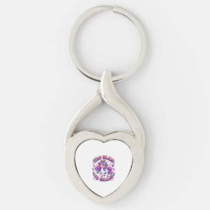 Unicorn Too Glam to Gallop Commercial Print on Dem Key Ring