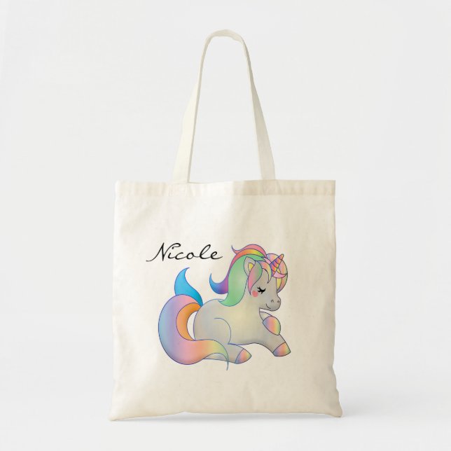 Unicorn Tote Bag (Front)