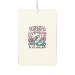Unicorn Trail Hooves and Happy Hearts Colourful Ap Car Air Freshener