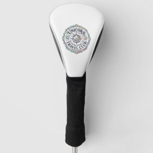 Unicorn Travel Club Original Zazzle Design_1 Golf Head Cover