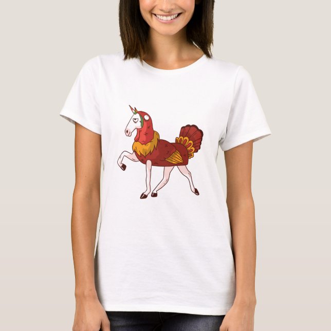 Unicorn Turkey Costume T-Shirt (Front)