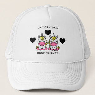 Unicorn Twin Sister Trucker Hat