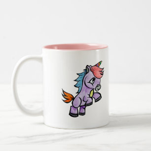 Unicorn Two-Tone Coffee Mug