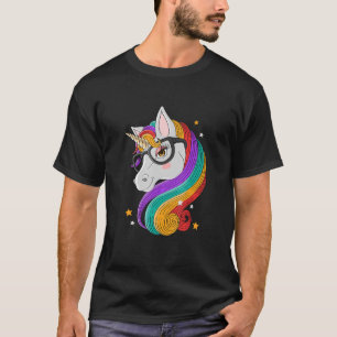 Unicorn Unicorns Colourful Fables Stories Love Ani T-Shirt