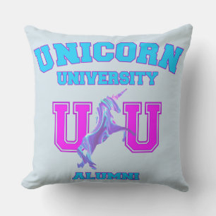 Unicorn University Outdoor Cushion