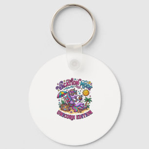 Unicorn Vacation Mode Unicorn Edition Commercial P Key Ring