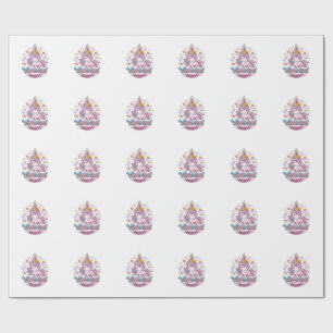 Unicorn Waffle Horn Society Print Ready Apparel Gr Wrapping Paper