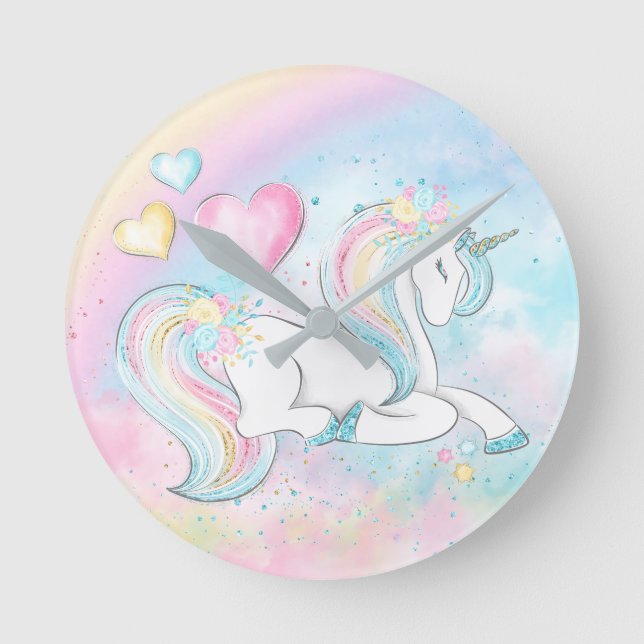 Unicorn Wall Clock (Front)