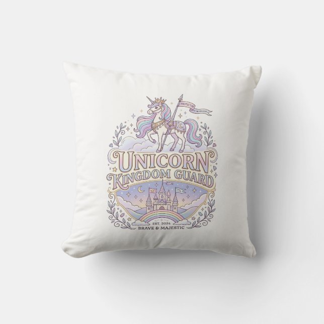 Unicorn Wanderlust Unicorn Gift Idea Vector Design Cushion (Front)