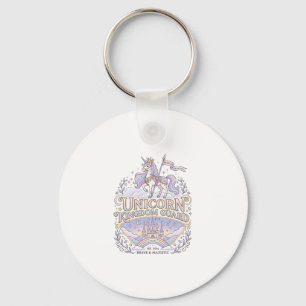 Unicorn Wanderlust Unicorn Gift Idea Vector Design Key Ring