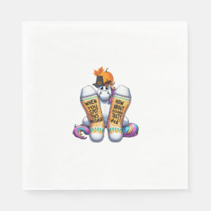 Unicorn Wearing Socks Men Women Kids Boys Girls Th Napkin
