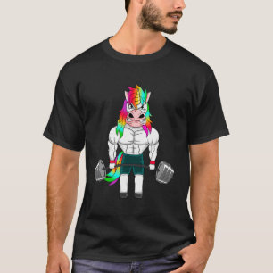 Unicorn Weightlifting Powerlifting Weightlifter Tr T-Shirt