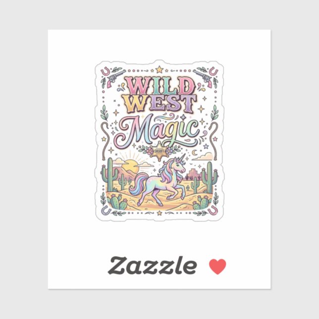 Unicorn Wild West Magic Original (Sheet)