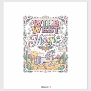 Unicorn Wild West Magic Original