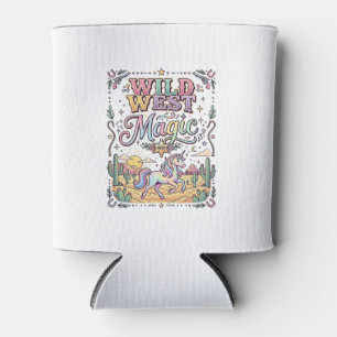 Unicorn Wild West Magic Original Can Cooler